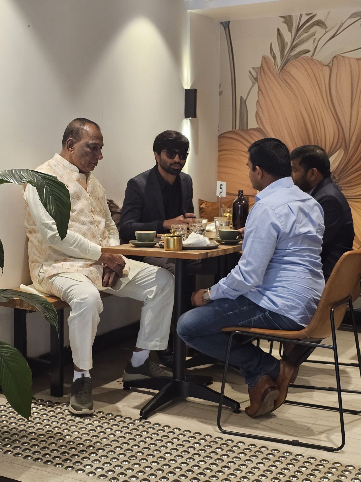Coffee with Malla Reddy Garu in Melbourne